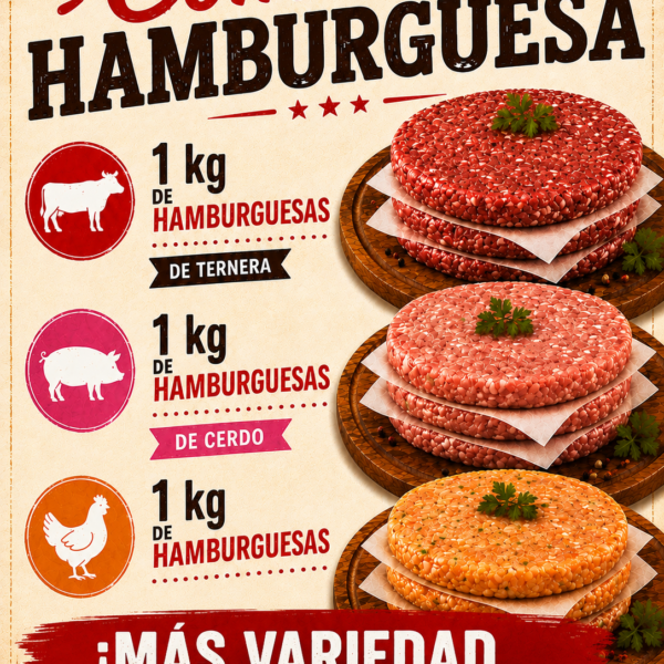 COMBO HAMBURGUESAS